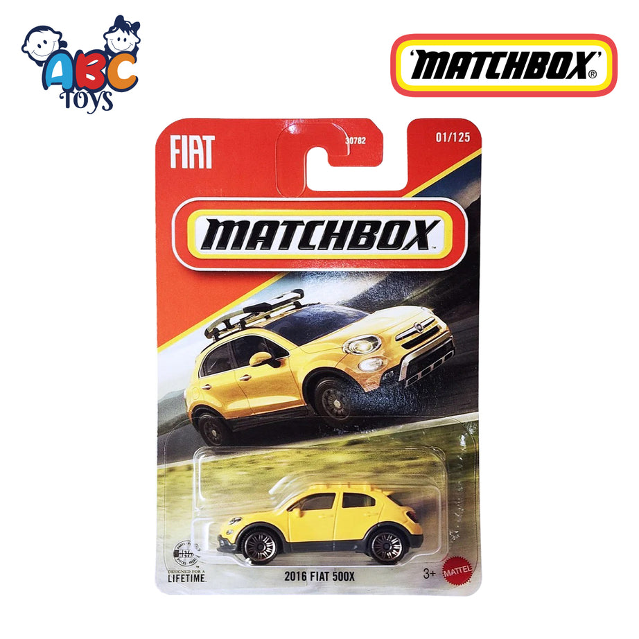 MATCHBOX 30782 (JHM65) 2016 FIAT 500X, Age 3+