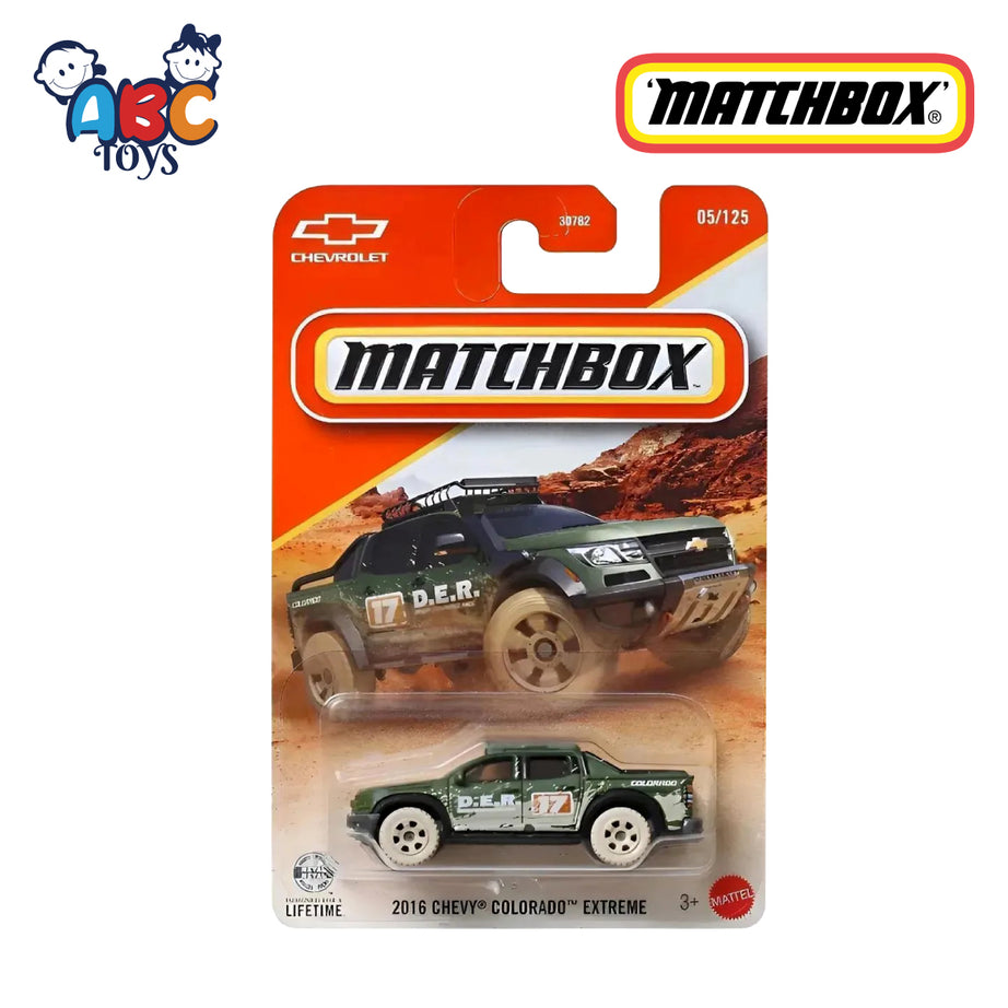 MATCHBOX 30782 (JHN01) 2016 CHEVY COLORADO EXTREME, Age 3+