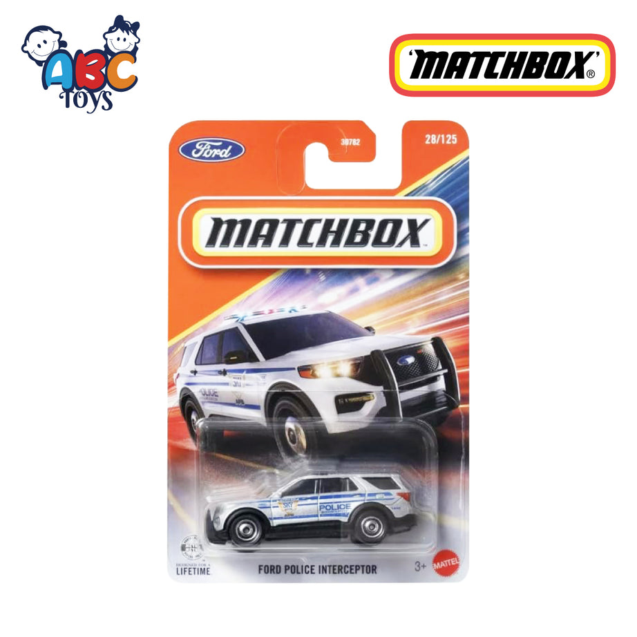 MATCHBOX 30782 (JHN11) FORD POLICE INTERCEPTOR, Age 3+