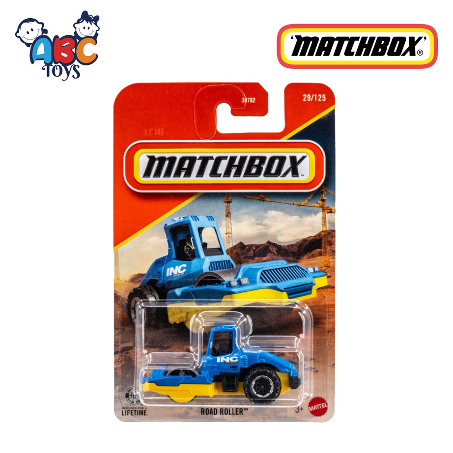 MATCHBOX 30782 (JHN20) Road Roller, Age 3+