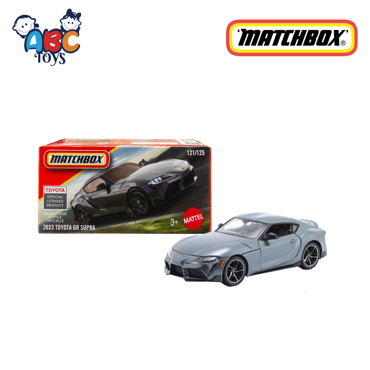 Matchbox DNK70 2023 Toyota GR Supra JHR11, Ages 3+