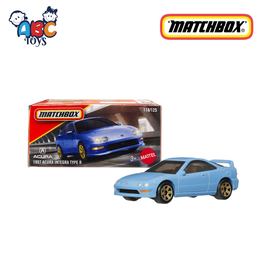 Matchbox DNK70 1997 Acura Integra TYPE R JHR54, Ages 3+