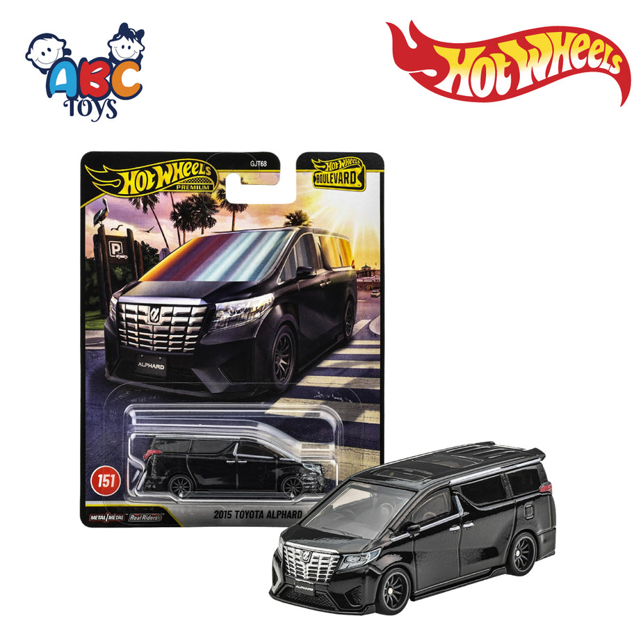 Hot Wheels GJT68 Toyota Alphard JHW20, Ages 3+