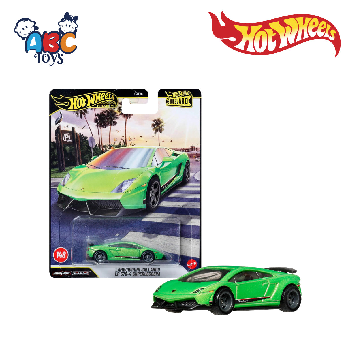 Hot Wheels GJT68 Boulevard Vehicle Assortment Random 1Pcs, Ages 3+