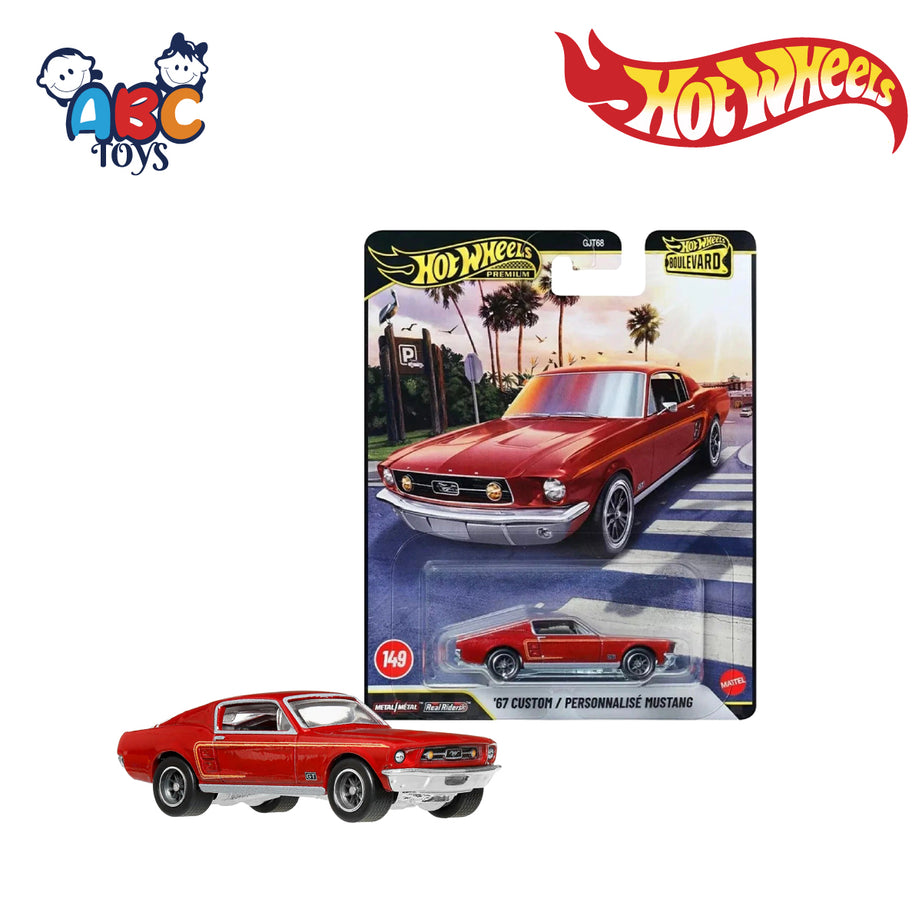 Hot Wheels GJT68 Boulevard Vehicle Assortment Random 1Pcs, Ages 3+