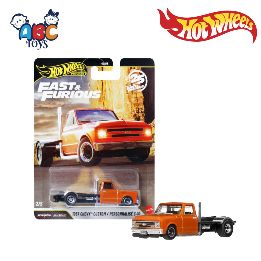 Hot Wheels 1:64 Premium Fast & Furious Car (HNW46), Ages 3+