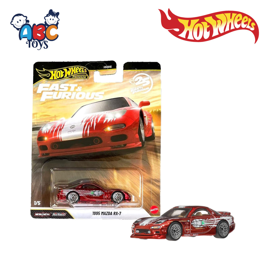 Hot Wheels 1:64 Premium Fast & Furious Car (HNW46), Ages 3+