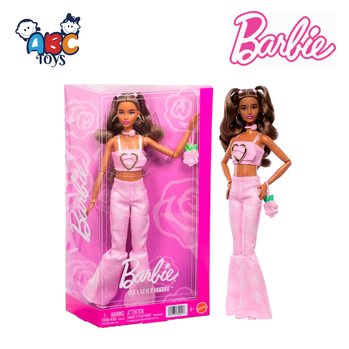 Barbie Deluxe Style Fashion Doll JJN72 Ages 4+