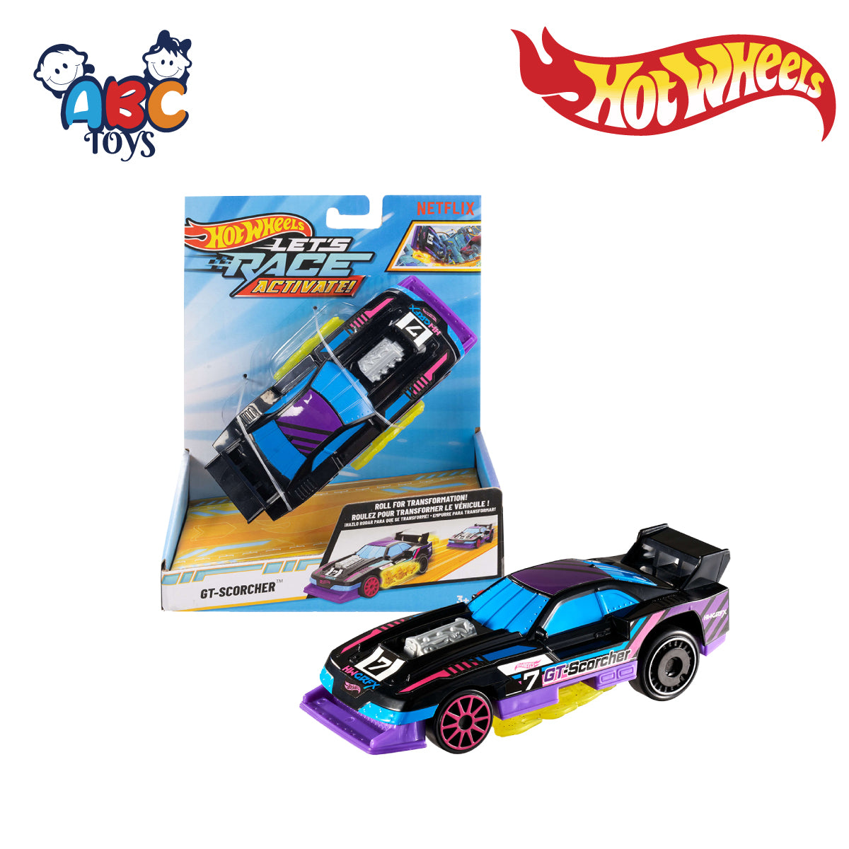 Hot Wheels JJX15 Let's Race Asst,Age 3+