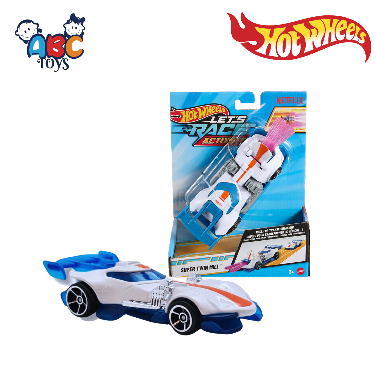 Hot Wheels JJX15 Let's Race Asst,Age 3+