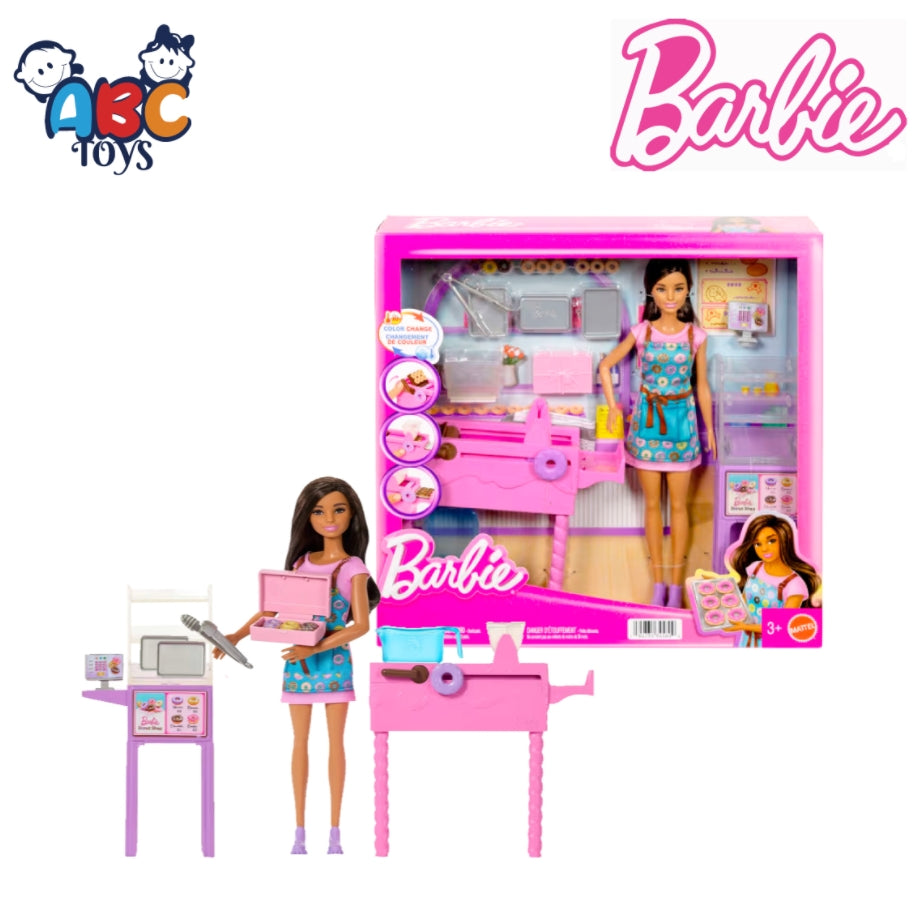 Barbie JKB50 Donut Shop, Ages 3+