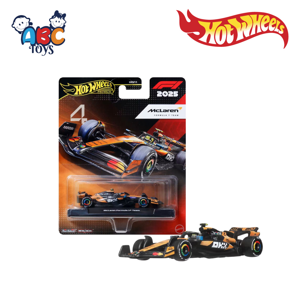 Hot Wheels HRV11 Premium Formula 1 (JKD88), Age 14+