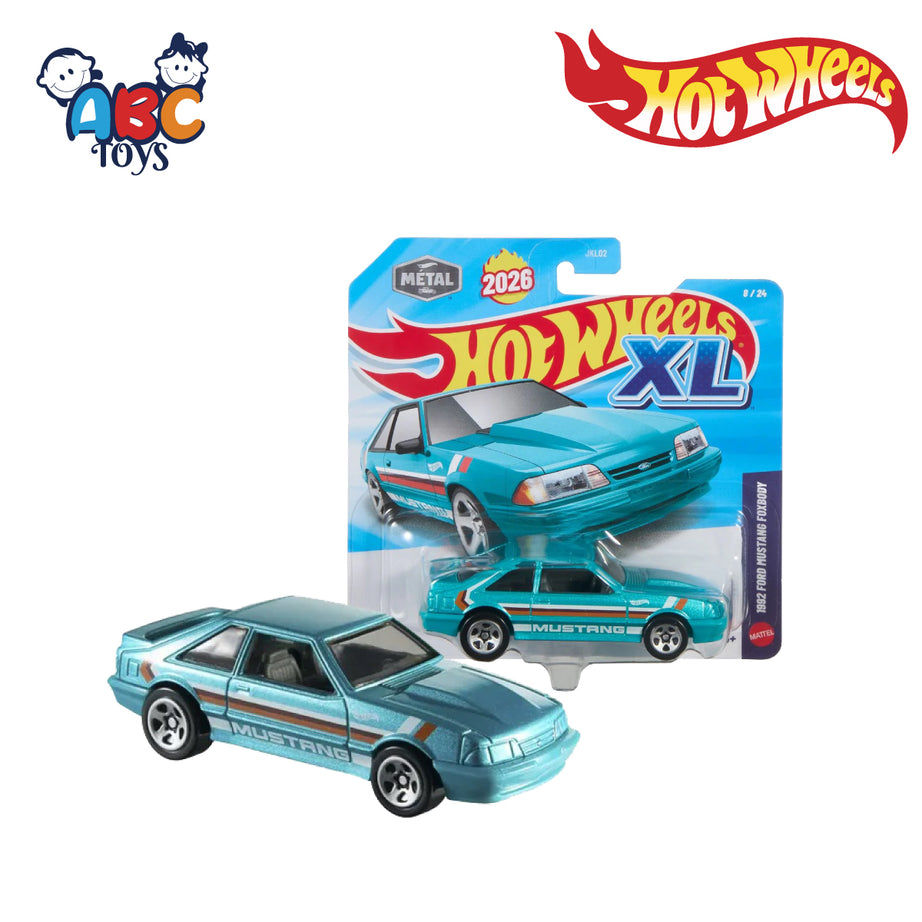 Hot Wheels JKL02 XL 1:43 Scale Die-Cast Vehicle Asst, Age 3+