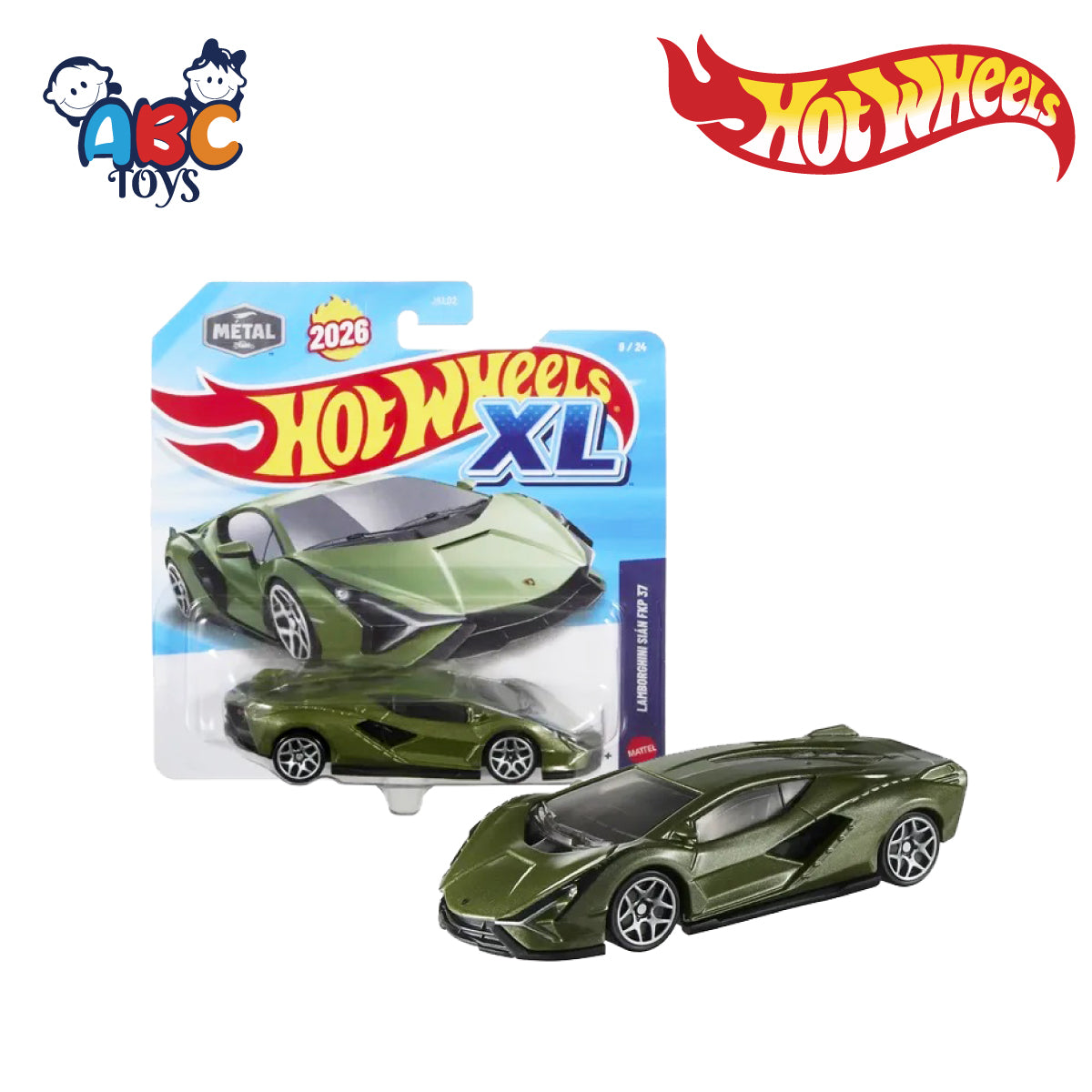 Hot Wheels JKL02 XL 1:43 Scale Die-Cast Vehicle Asst, Age 3+