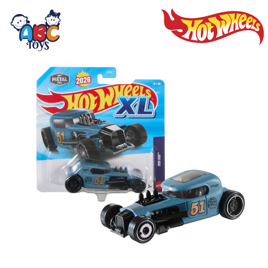 Hot Wheels JKL02 XL 1:43 Scale Die-Cast Vehicle Asst, Age 3+