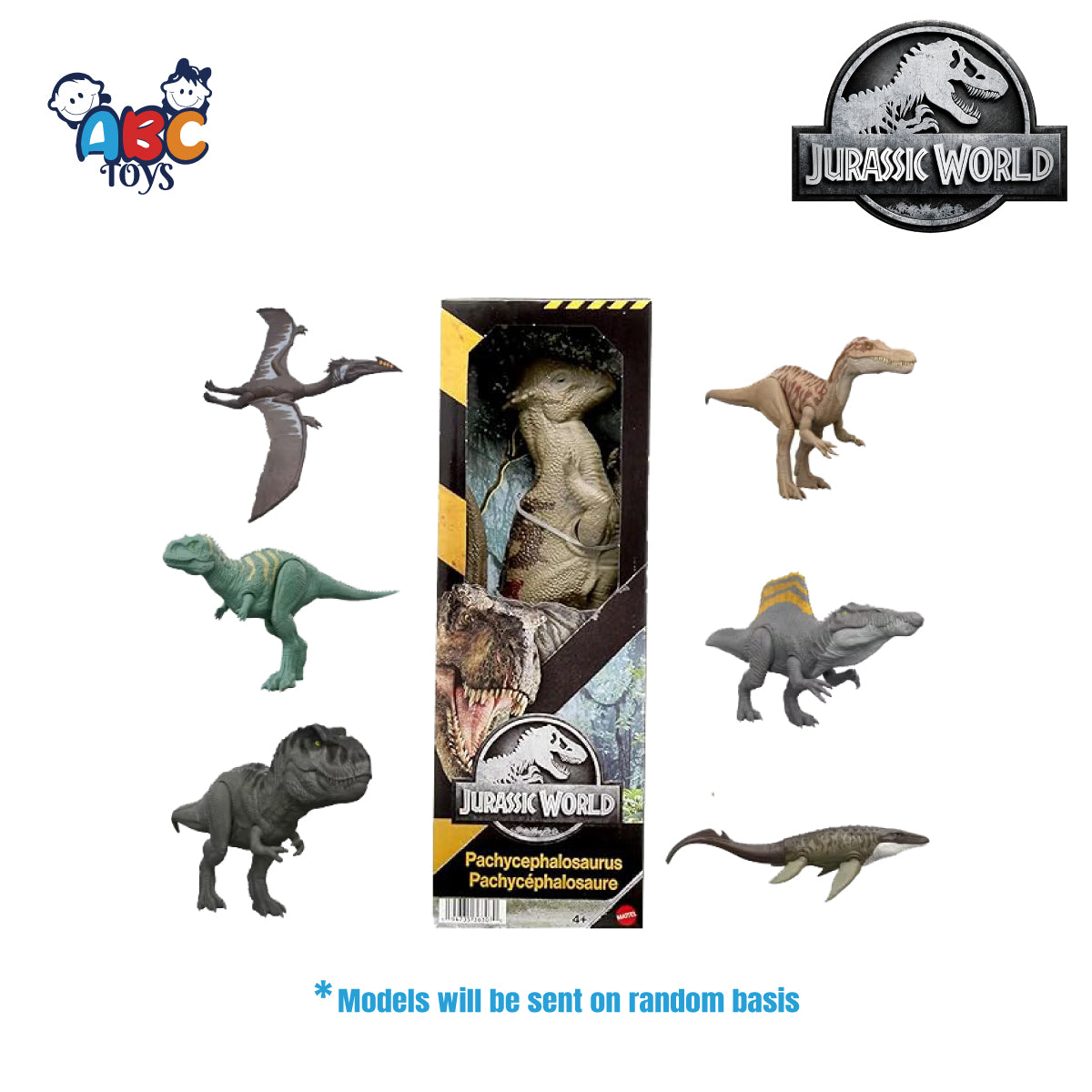 Jurassic World JKT68 12' Figure Asst, Age 4+