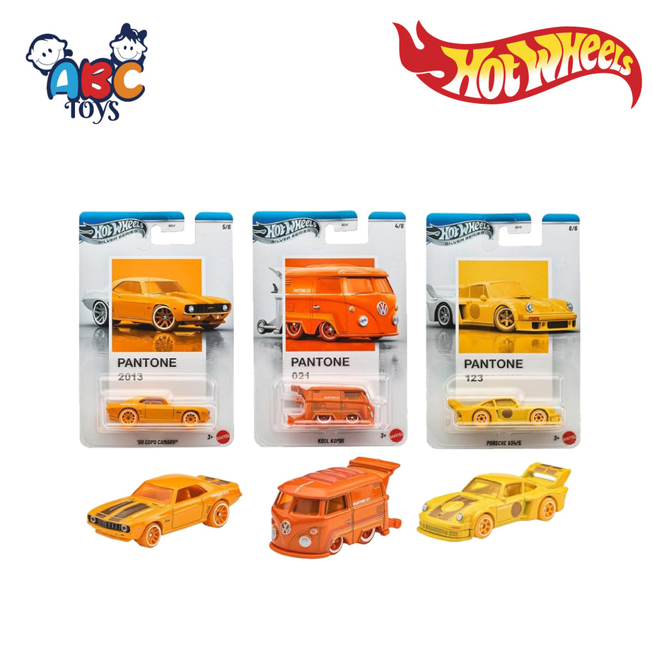 Mattel Hot Wheels JKY47 PANTONE 1:64 Scale Die-Cast Vehicle Asst, Age 3+