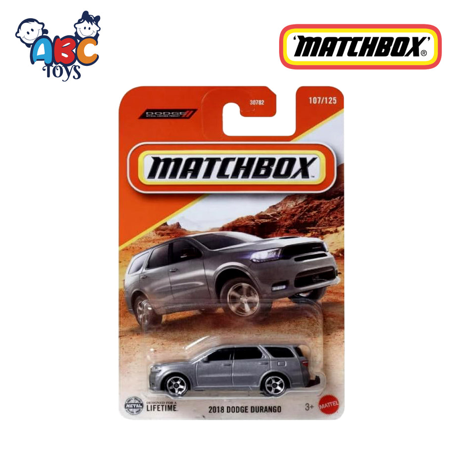 MATCHBOX 30782 (JLH52) 2018 Dodge Durango, Age 3+