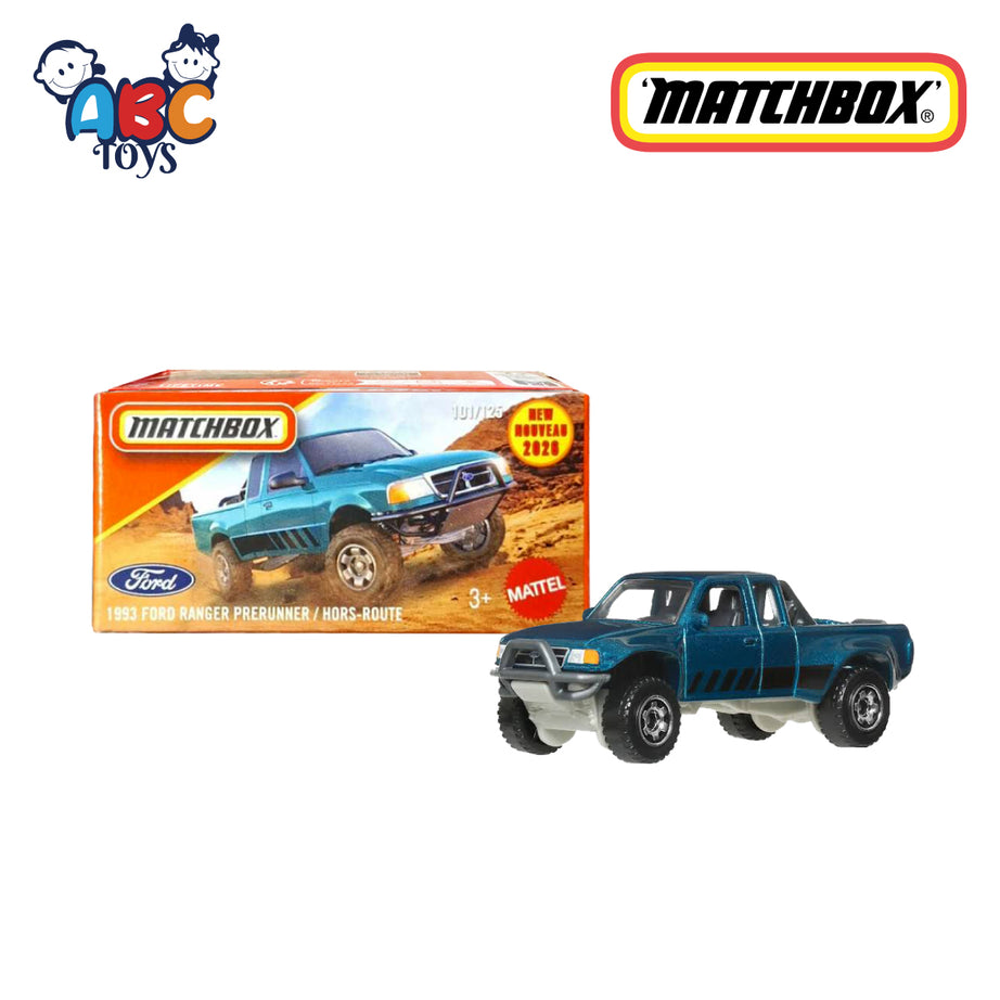Matchbox DNK70 1993 Ford Ranger Prerunner / Hors-Route JRM96, Ages 3+