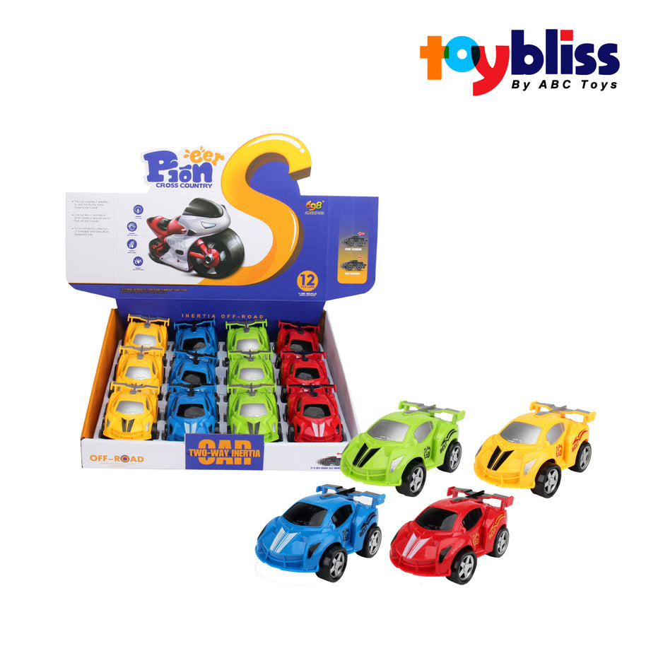 Toybliss Cross Country Two Way Cars (JS08), Ages 3+