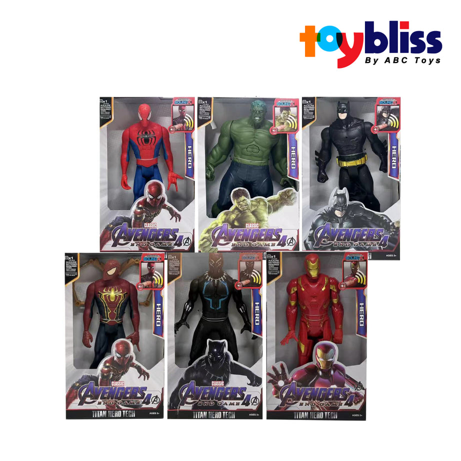 Toybliss - Titan Hero Tech Avengers Figure (JY-21008) Random 1pcs, Age 3+