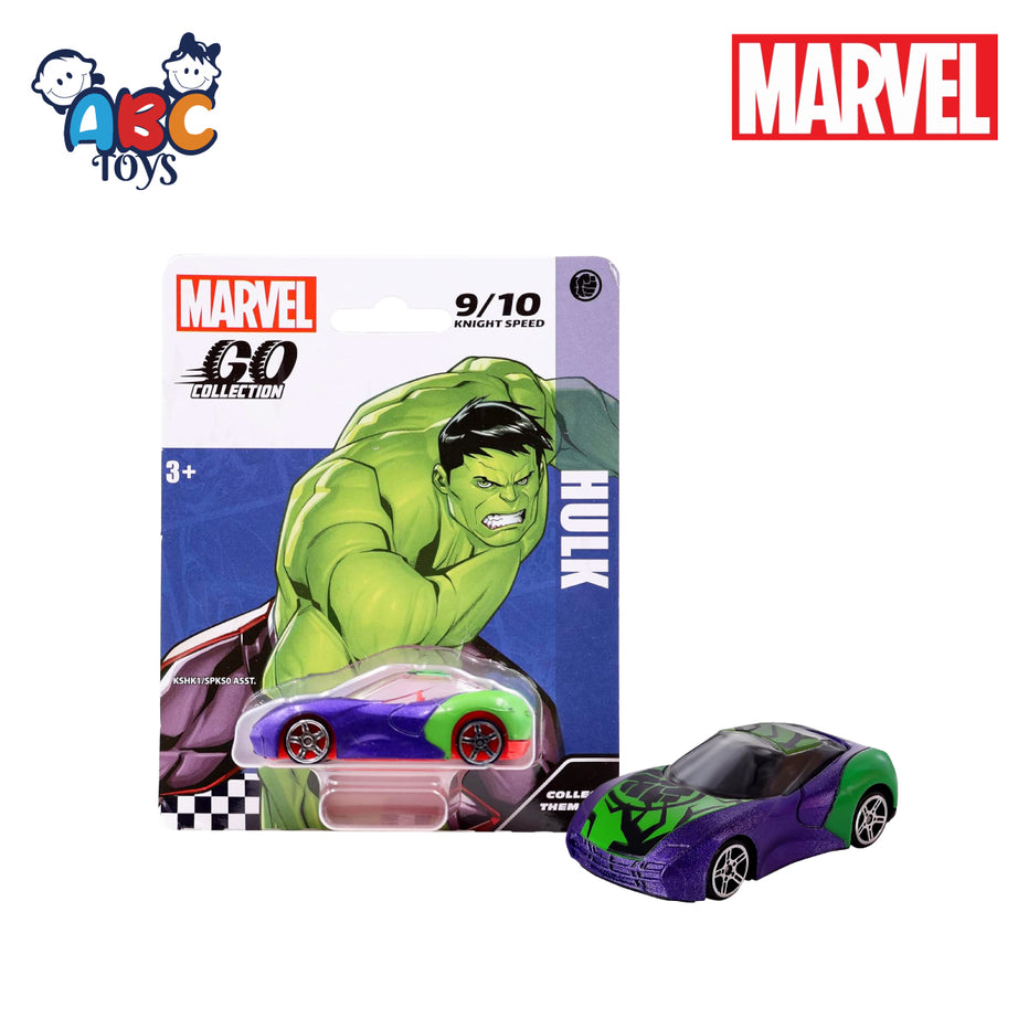 HASBRO SPKSE0001 (KSHK1) Marvel Avengers Knight Speed Battle SUV Go Collection Hulk, Age 3+