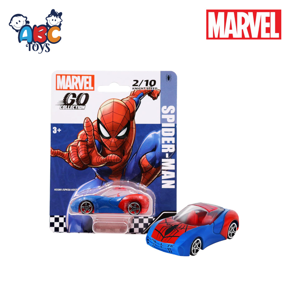 HASBRO SPKSE0001 (KSSM1) Marvel Avengers Knight Speed Battle SUV Go Collection Spider-Man, Age 3+