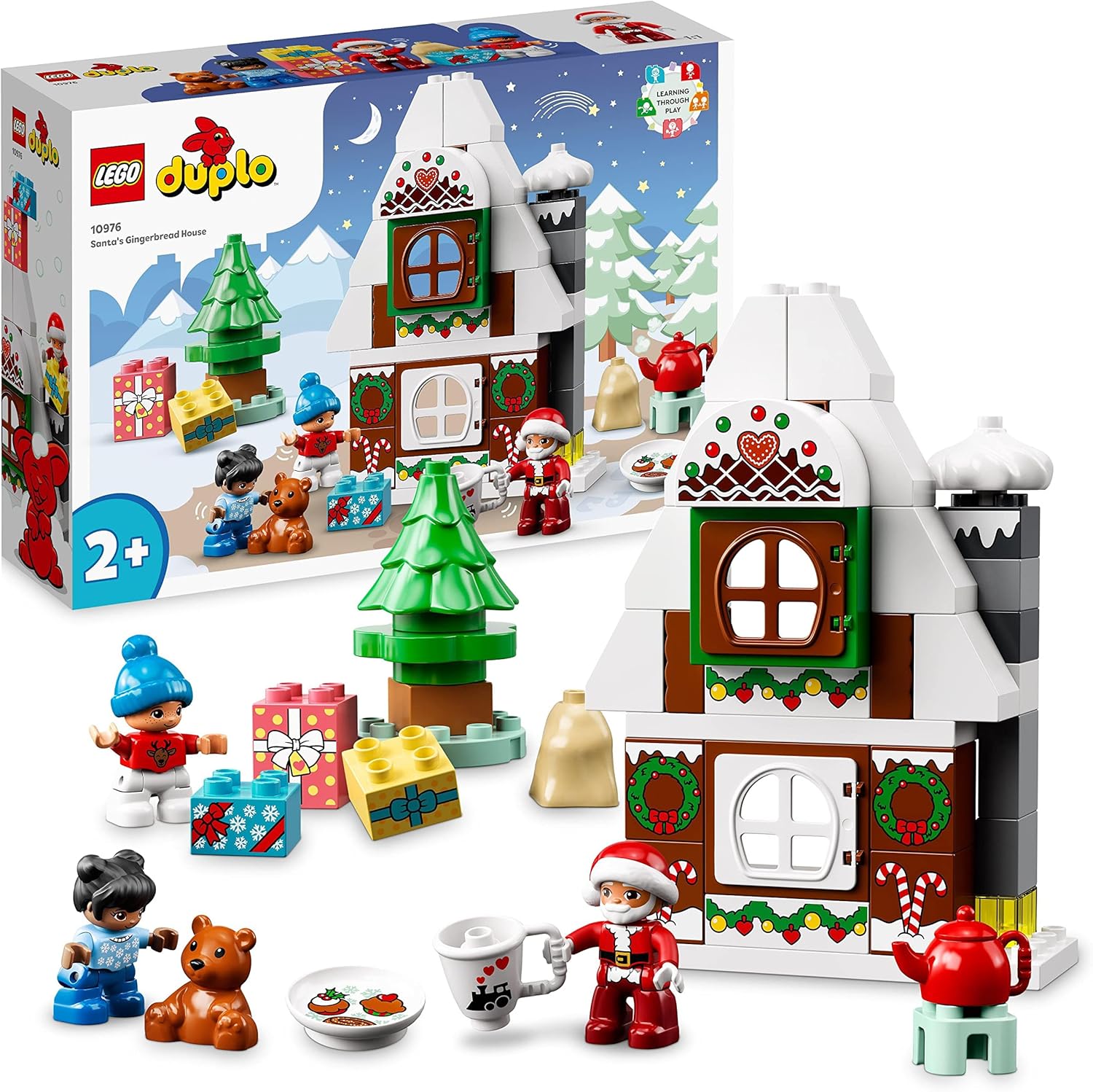 Lego 10976 Santa'S Gingerbread House V29, Ages 2+