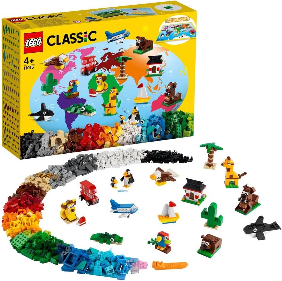Lego 11015 Around The World, Ages 4+