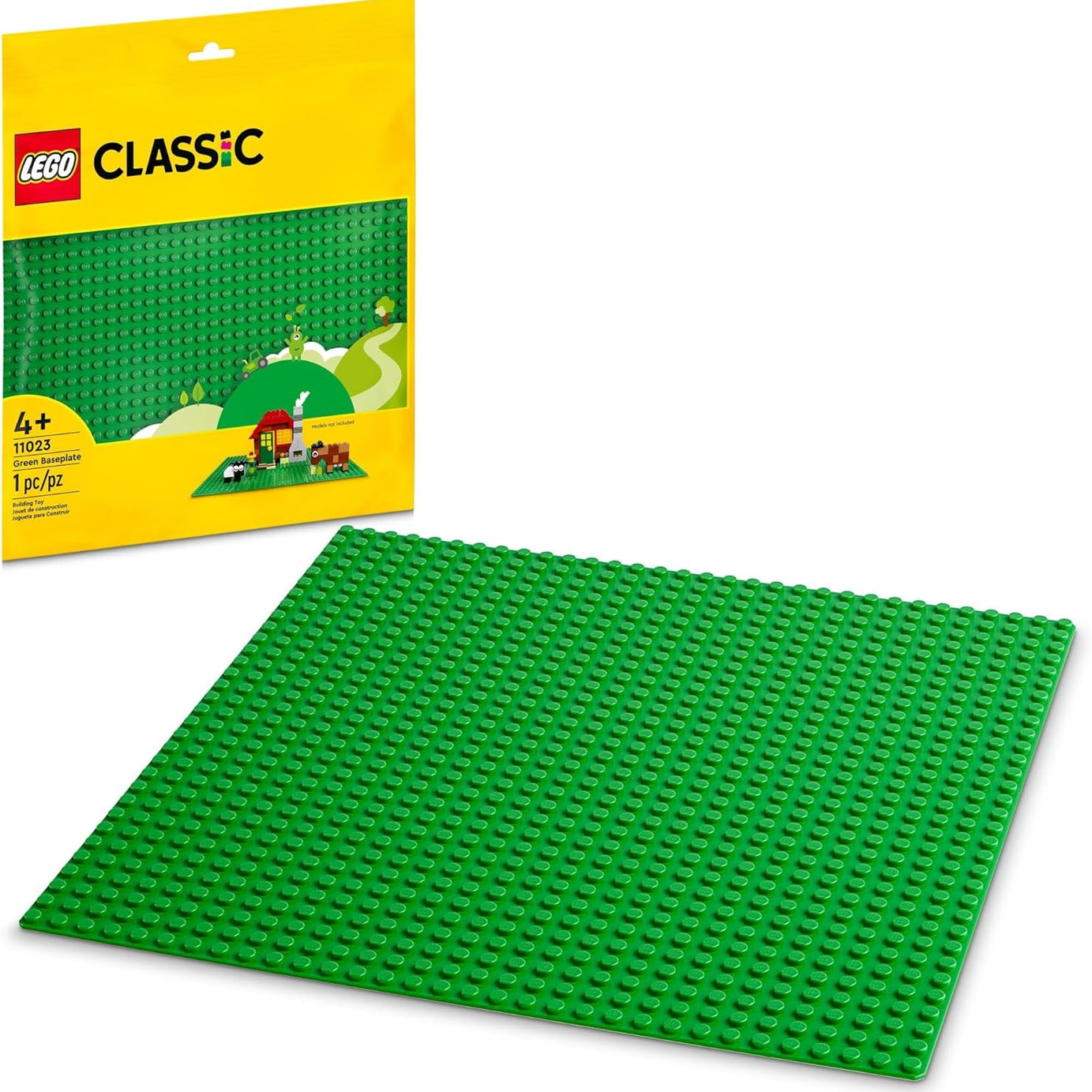 Lego 11023 Green Baseplate, Ages 4+