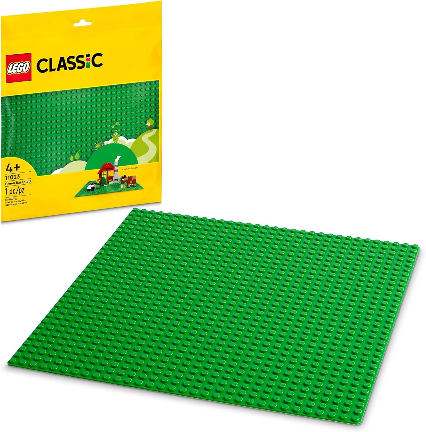 Lego 11023 Green Baseplate, Ages 4+