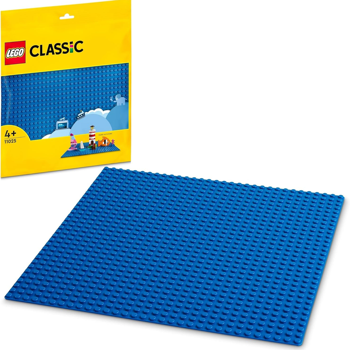Lego 11025 Blue Baseplate, Ages 4+