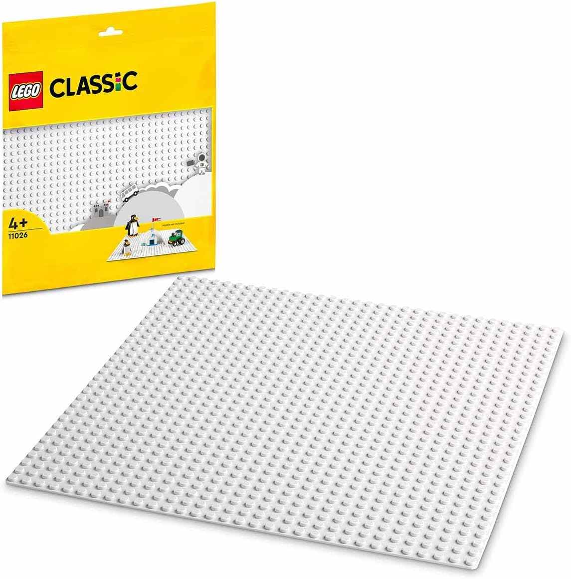 Lego 11026 White Baseplate, Ages 4+