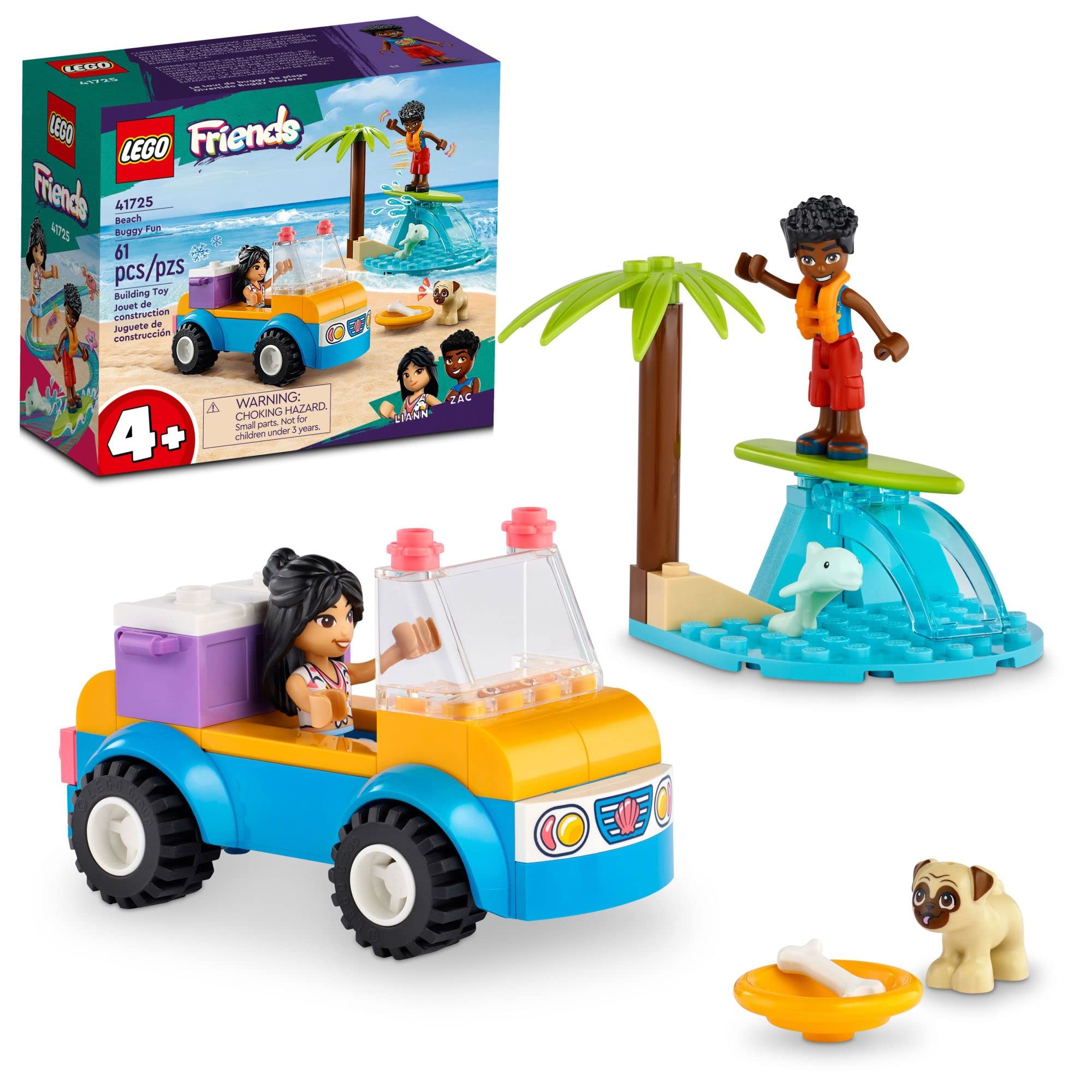 Lego 41725 Beach Buggy Fun V29, Ages 4+