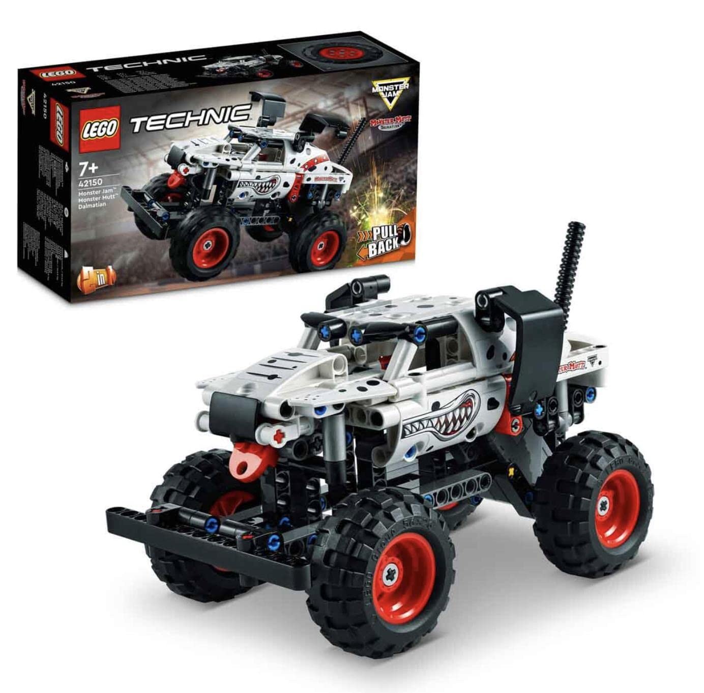 Lego 42150 Technic Monster Jam Monster Mutt Dalmatian, Ages 7+