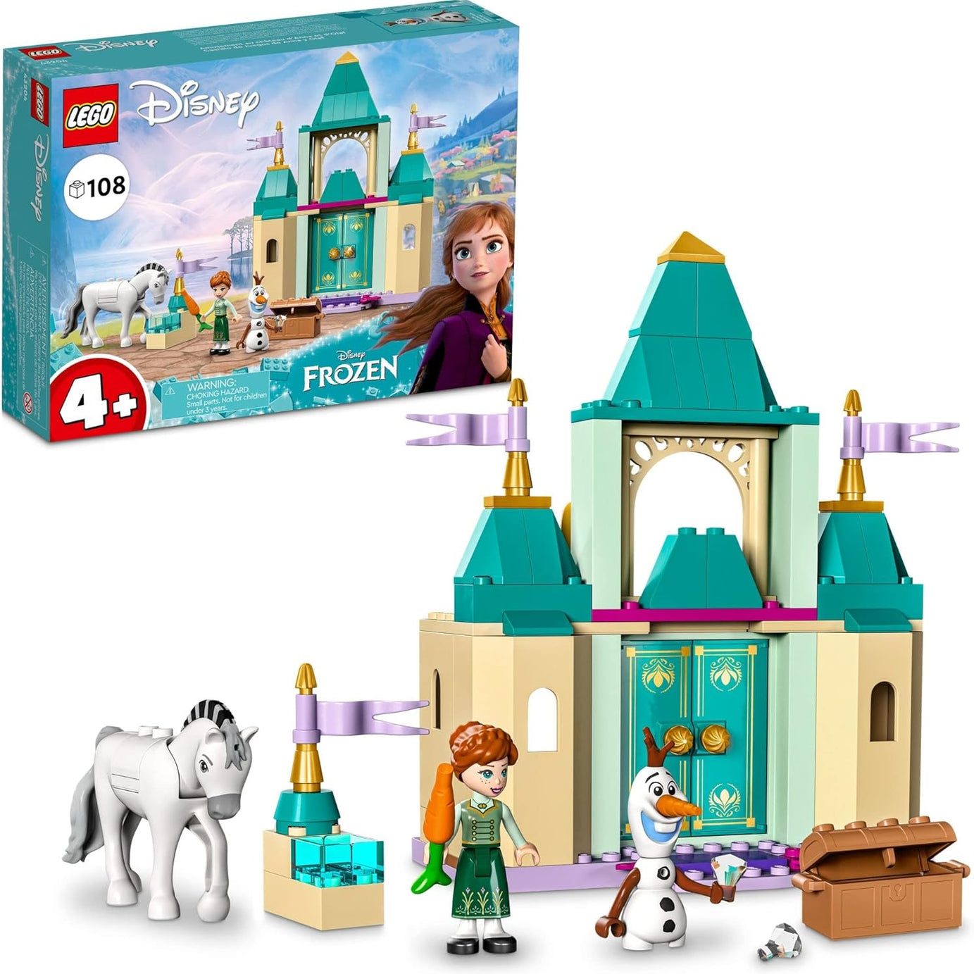 Lego 43204 Anna And Olaf'S Castle, Ages 4+