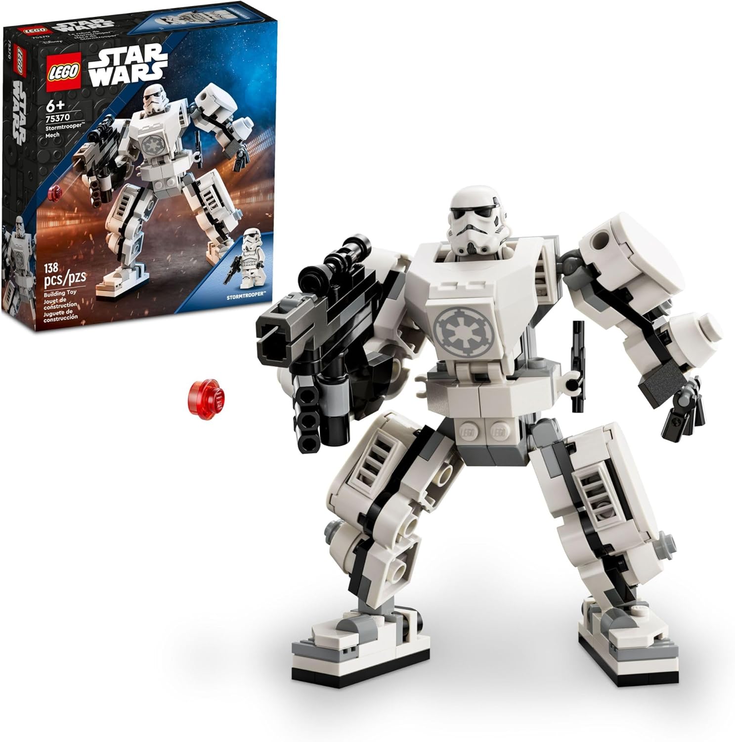 Lego 75370 Stormtrooper Mech V29, Ages 6+