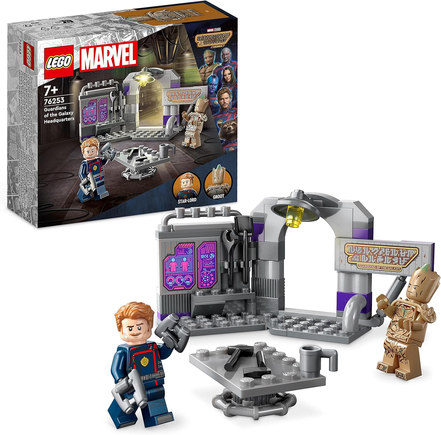 Lego 76253 Guardians Of The Galaxy Headquarters V29, Ages 7+