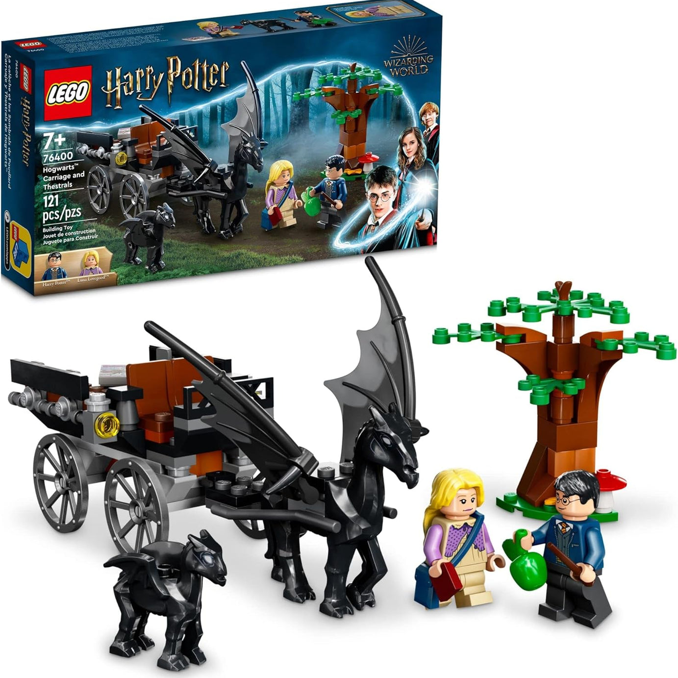 Lego 76400 Hogwarts Carriage And Thestrals V2, Ages 7+