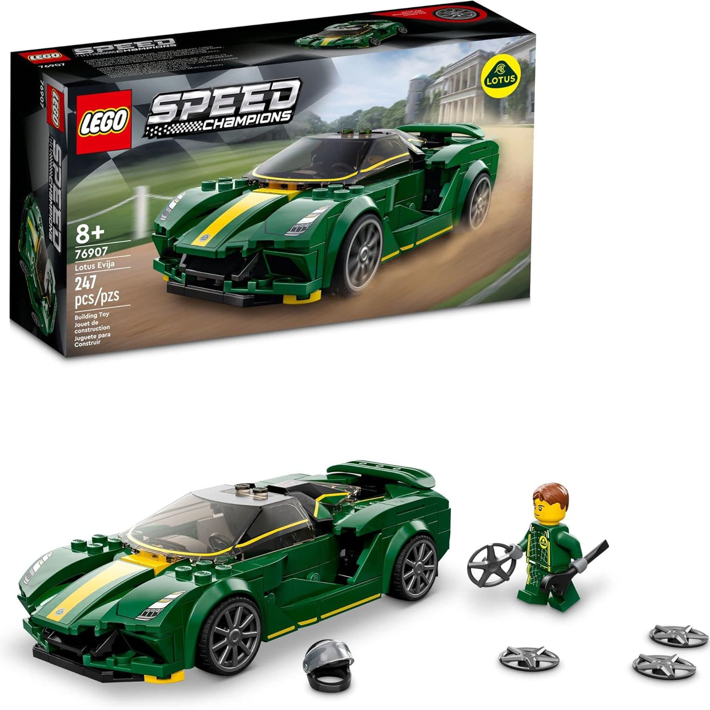 Lego 76907 Lotus Evija, Ages 8+