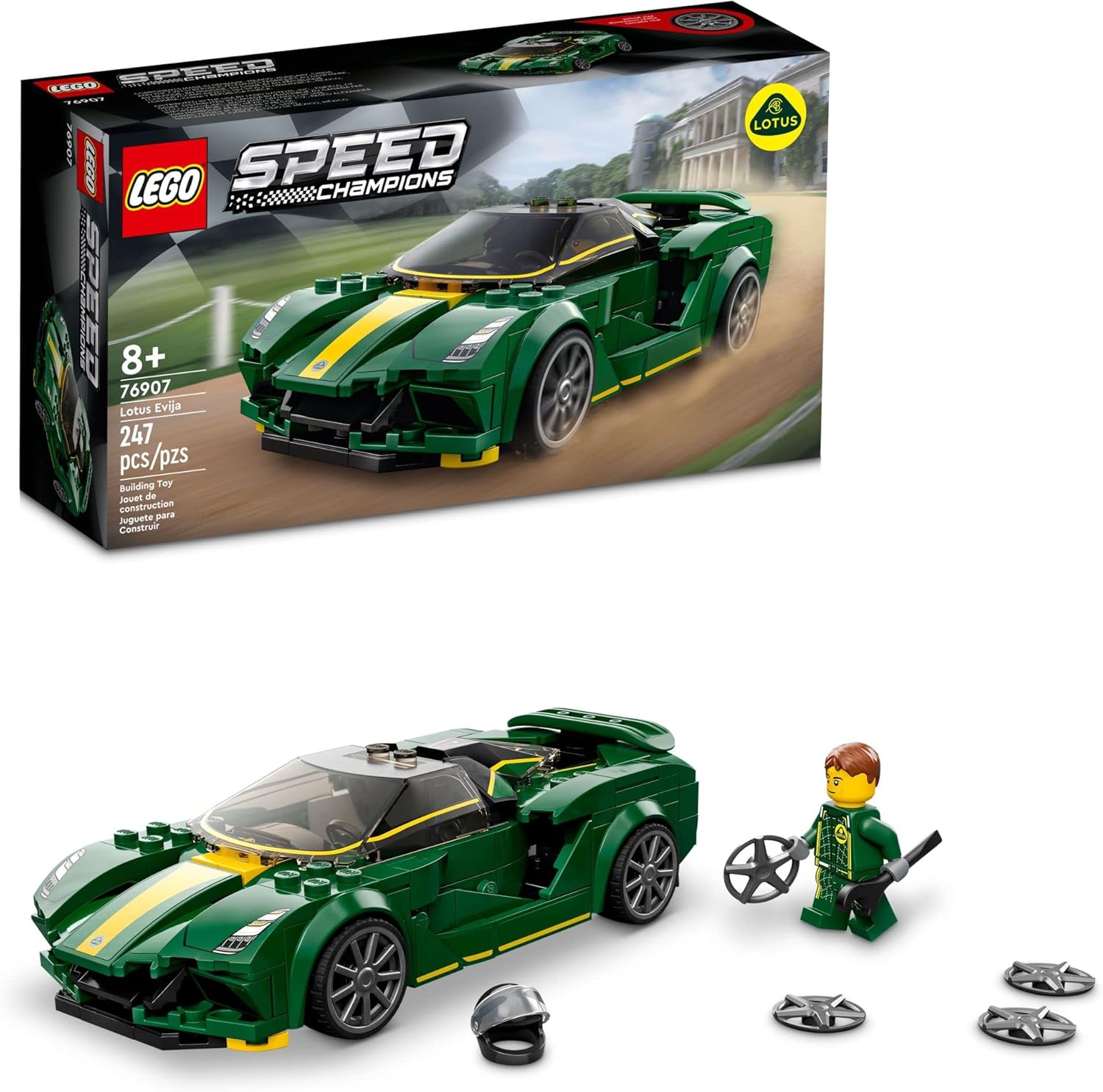 Lego 76907 Lotus Evija, Ages 8+