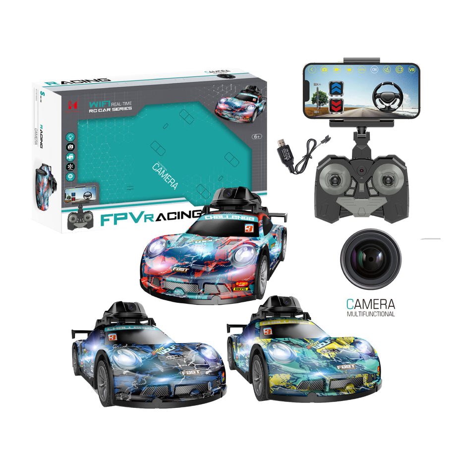Toybliss FPV WiFi Camera RC Car with Sounds (LH-C076), Ages 6+