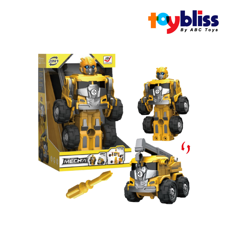 Toybliss 2 in 1 Mecha Transformer (LM6101A), Ages 3+