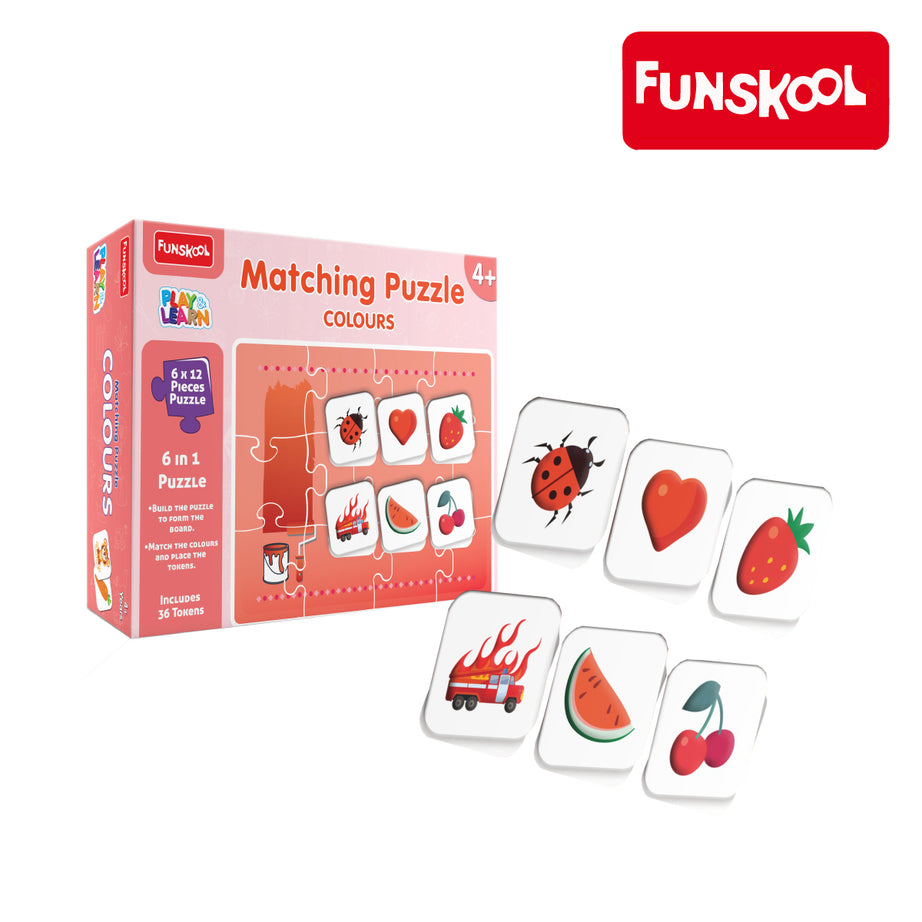 Funskool Matching Puzzle - Colours, Ages 4+