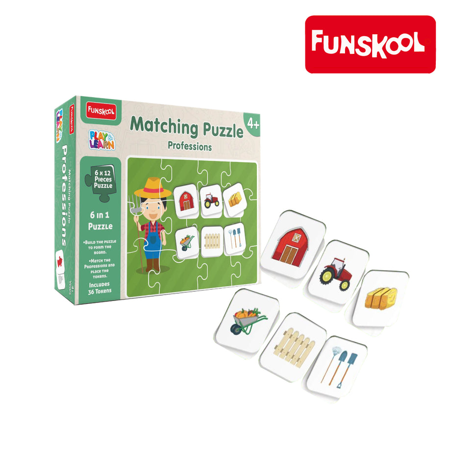Funskool Matching Puzzle - Profession, Ages 4+