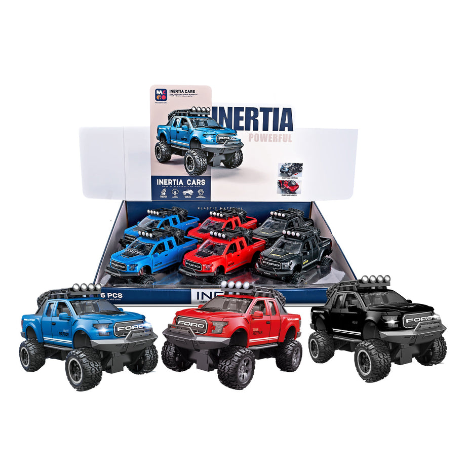 Toybliss MCGODIA Die-Cast Ford Friction Car (D700-01), Ages 6+