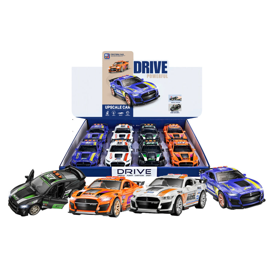 Toybliss MCGODIA Mustang Friction Car (D700-09), Ages 6+