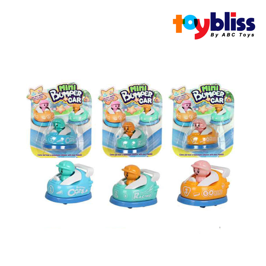 Toybliss Mini Bumper Friction Car (6862), Ages 3+
