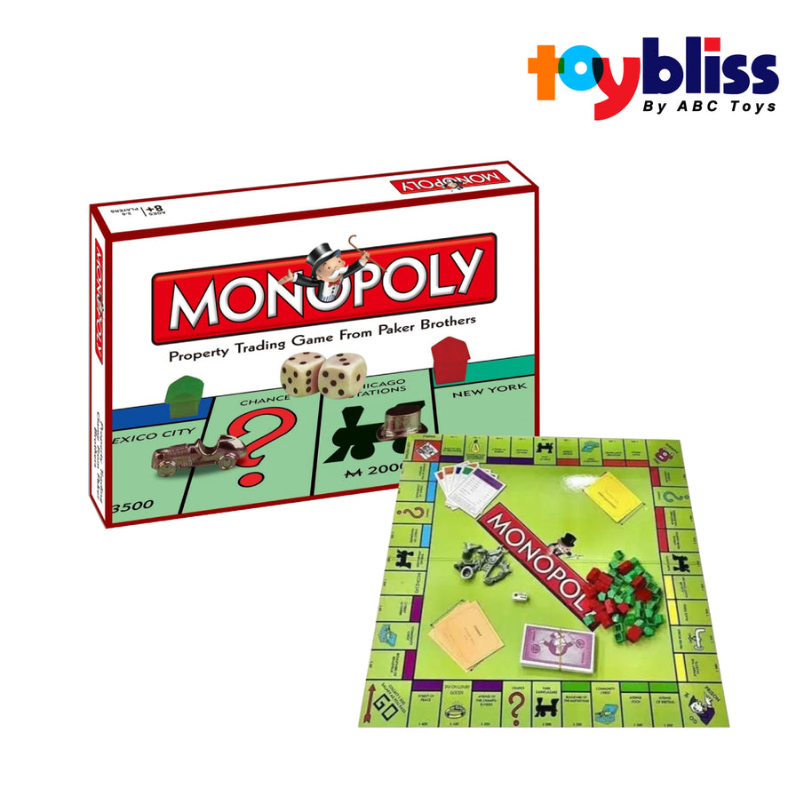 Toybliss Monopoly World Edition (2917), Age 8+