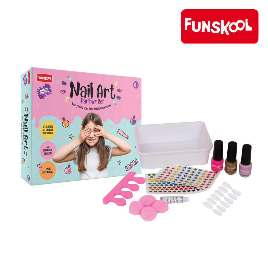 Funskool Nail Art Perlour Set, Ages 6+